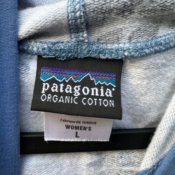 Patagonia Valley Sweatshirt Hoodie Organic Cotton Floral Pullover Women Medium - Picture 6 of 6